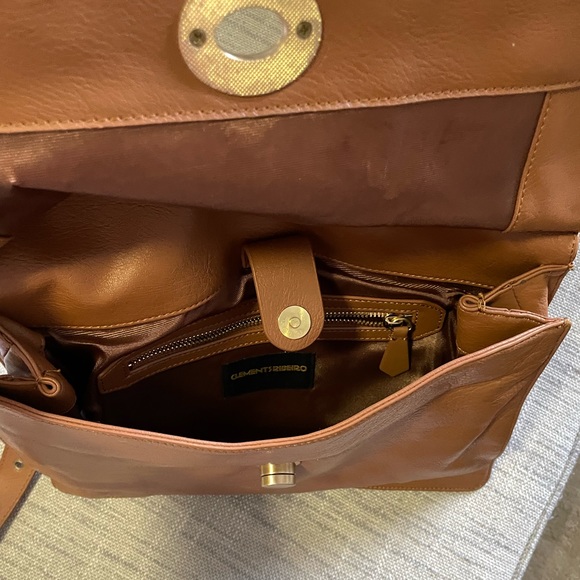 Clements Ribeiro turn lock Crossbody Handbag with tassel EUC! - Picture 6 of 8